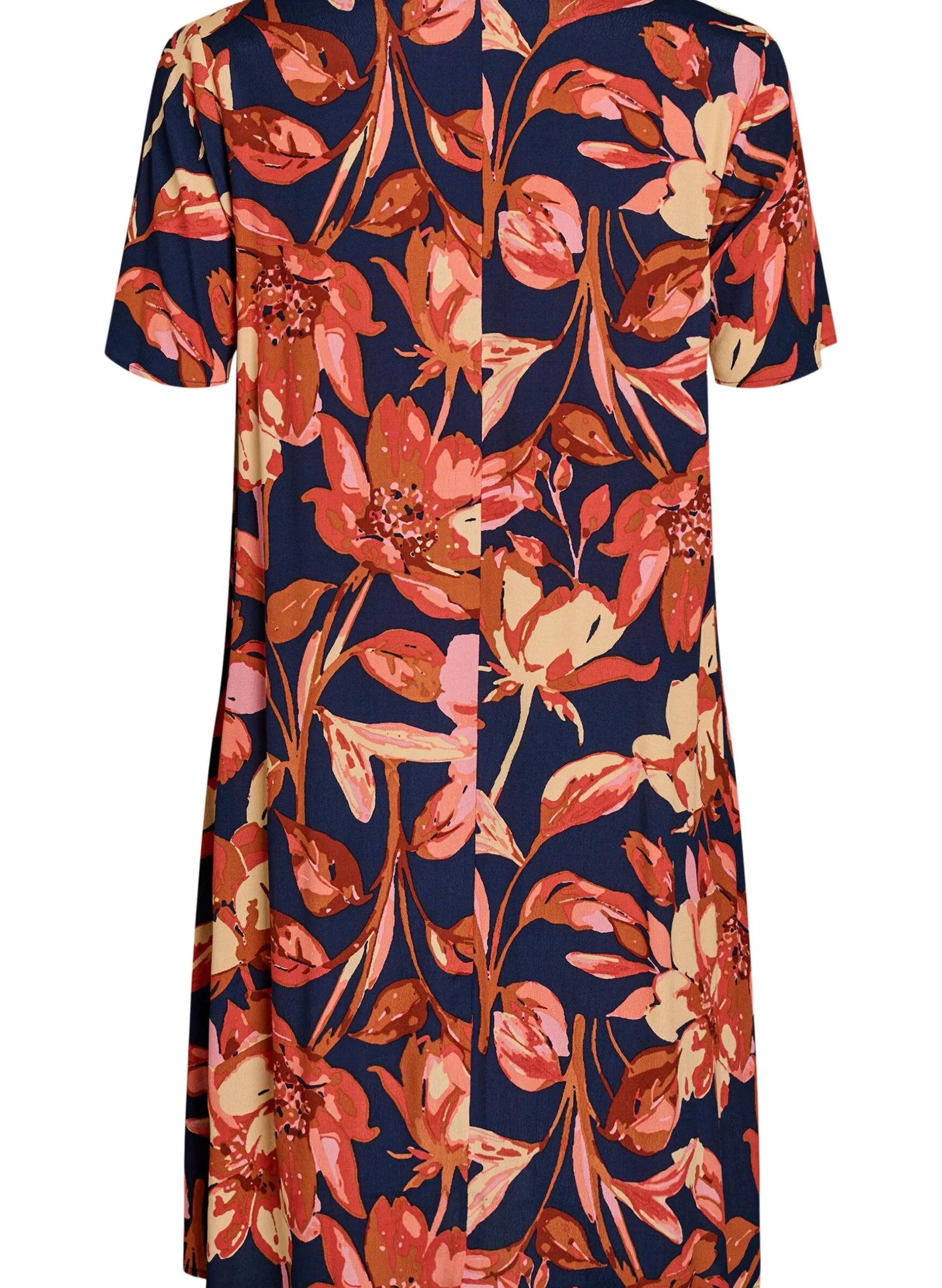 A-Linien-Kleid aus Viskose