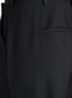 Anzughose mit hoher Taille und gerader Passform