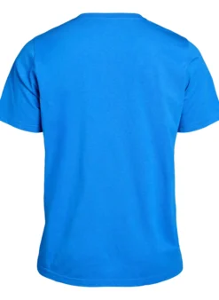 Basic-T-Shirt aus Baumwolle mit Rundhalsausschnitt