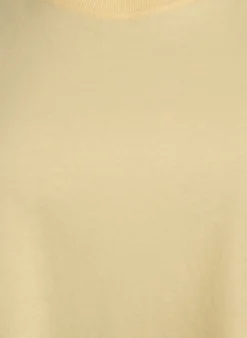 Basic-T-Shirt aus Baumwolle mit Rundhalsausschnitt
