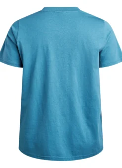 Basic-T-Shirt aus Baumwolle mit Rundhalsausschnitt