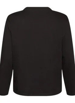 Basic T-Shirt mit langen Ärmeln