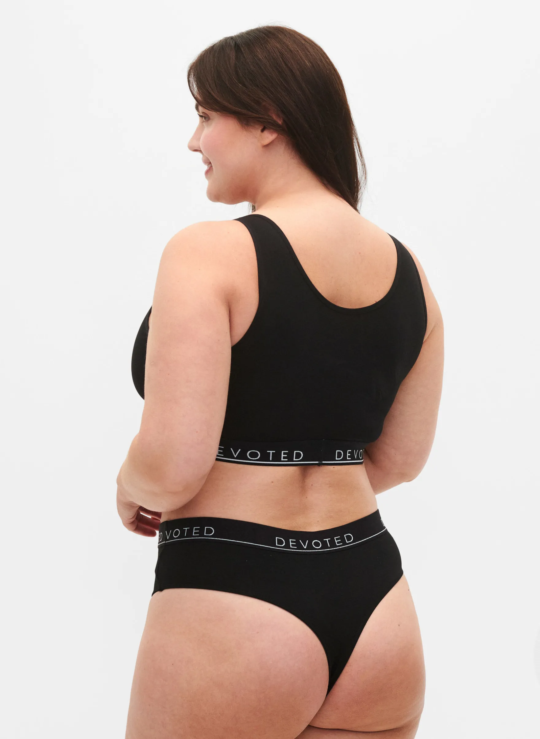 Baumwoll-G-String mit regulärer Taille