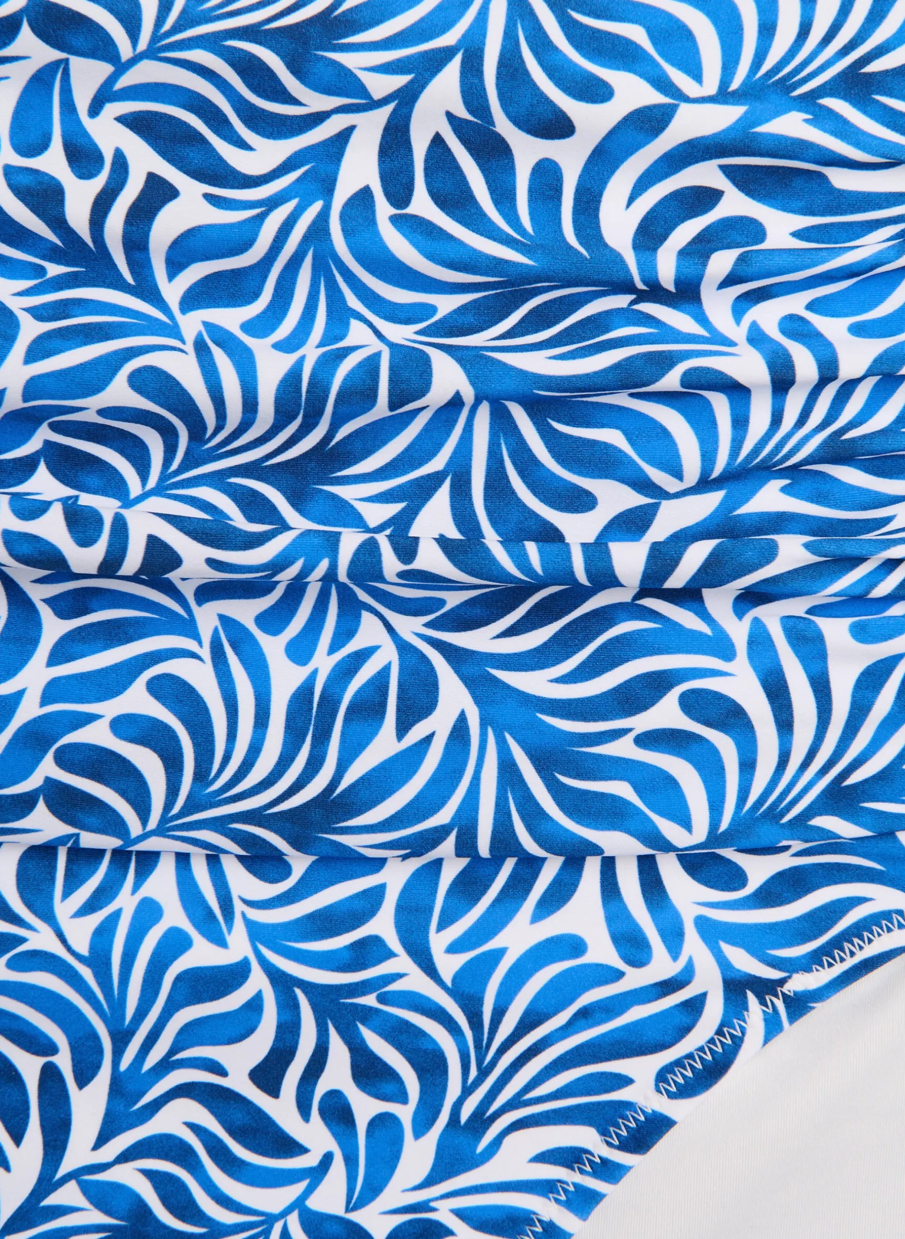 Bikini-Slip mit Print und hoher Taille