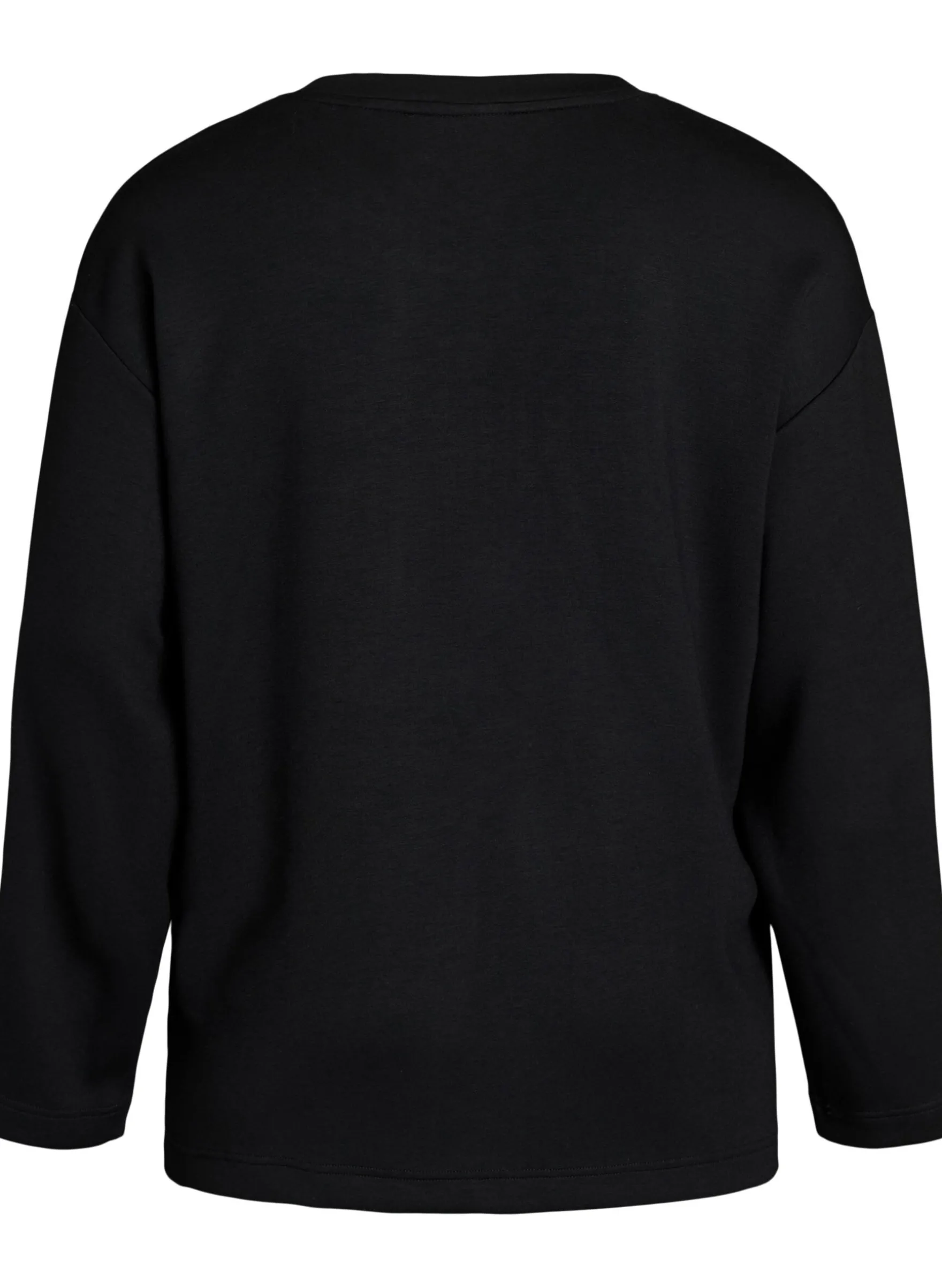 Bluse aus Jersey mit diagonalem Rüschendetail