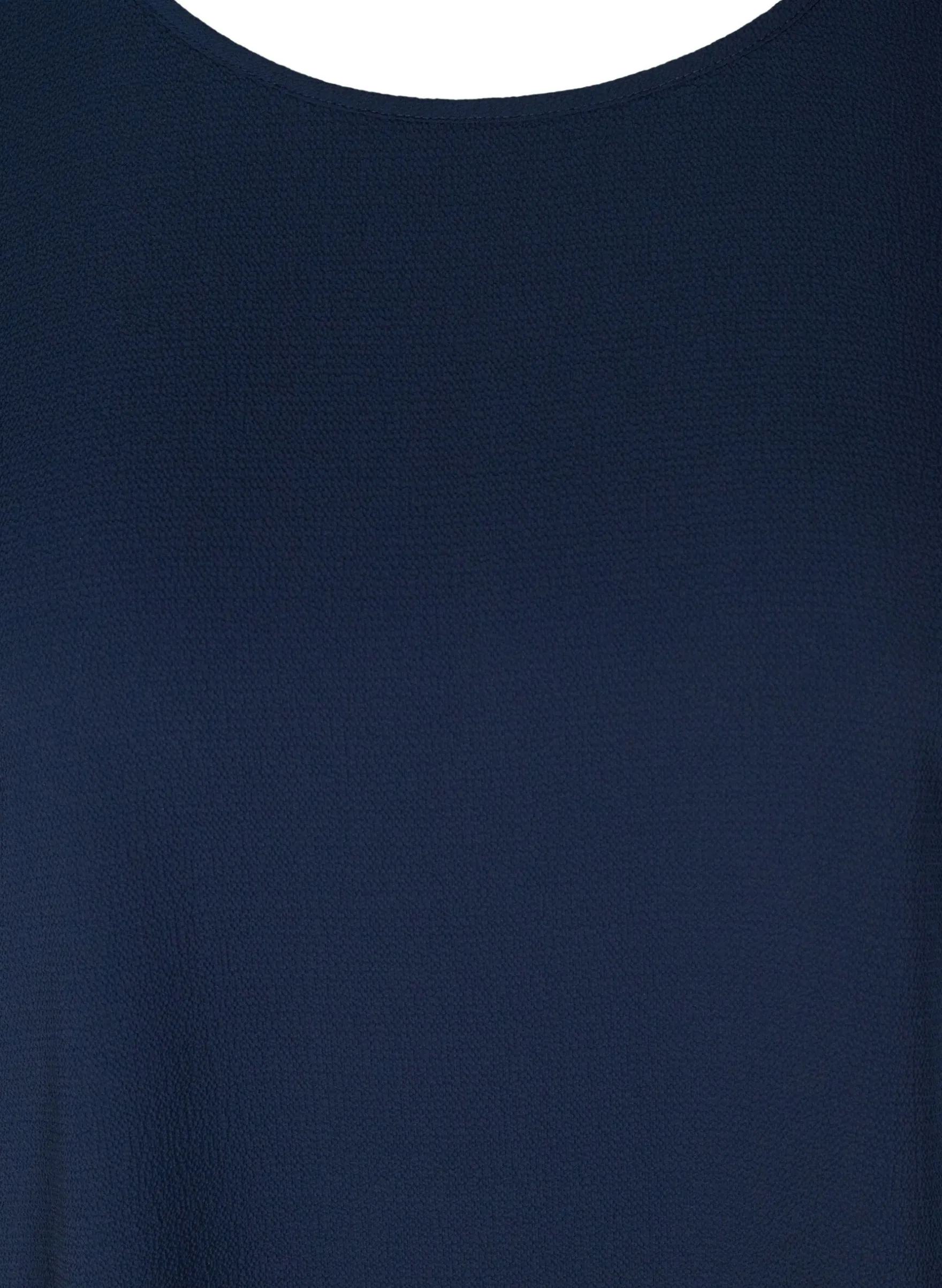 Bluse mit kurzen Ärmeln und Rundhalsausschnitt