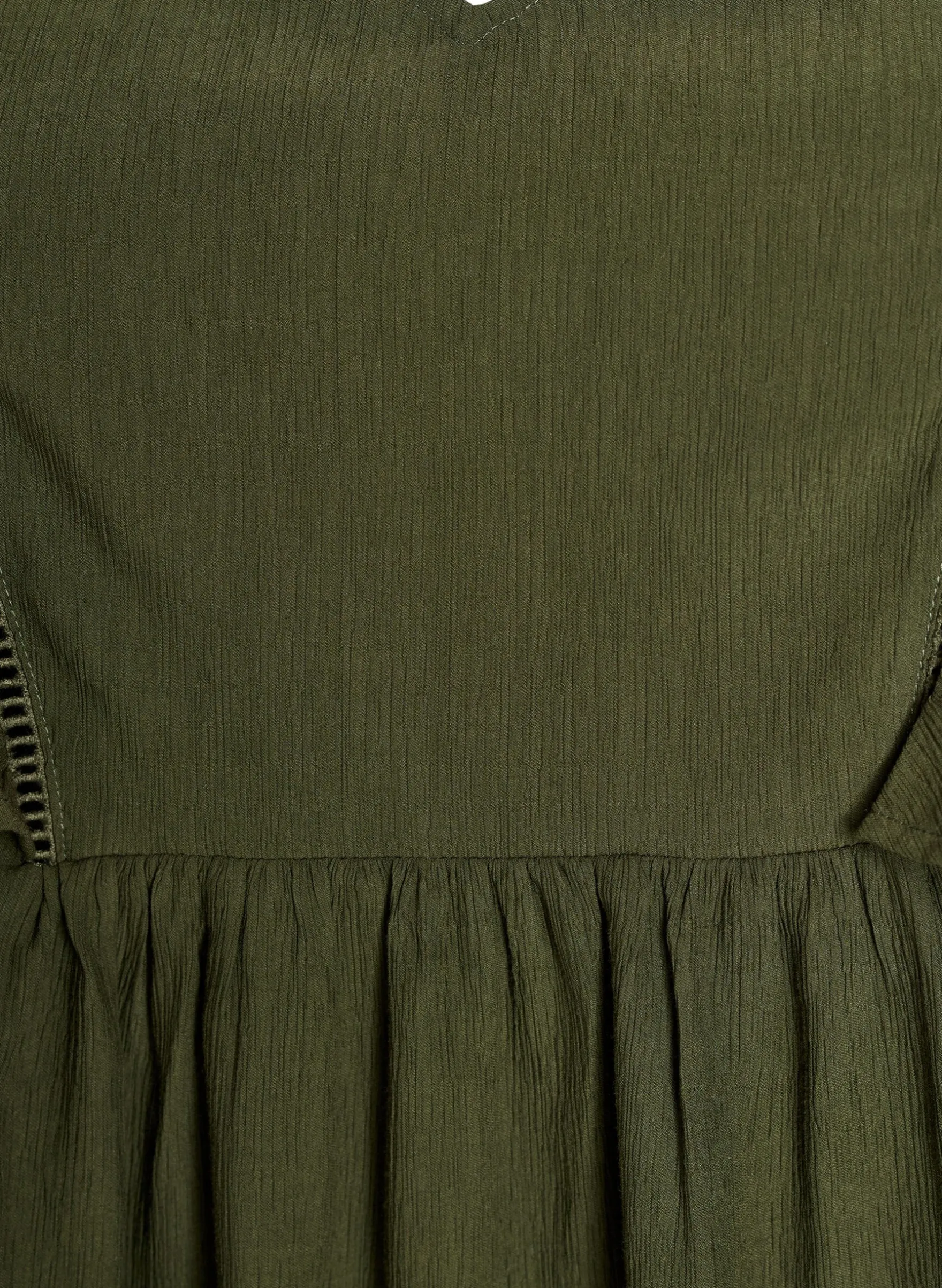Bluse mit kurzen Rüschenärmeln