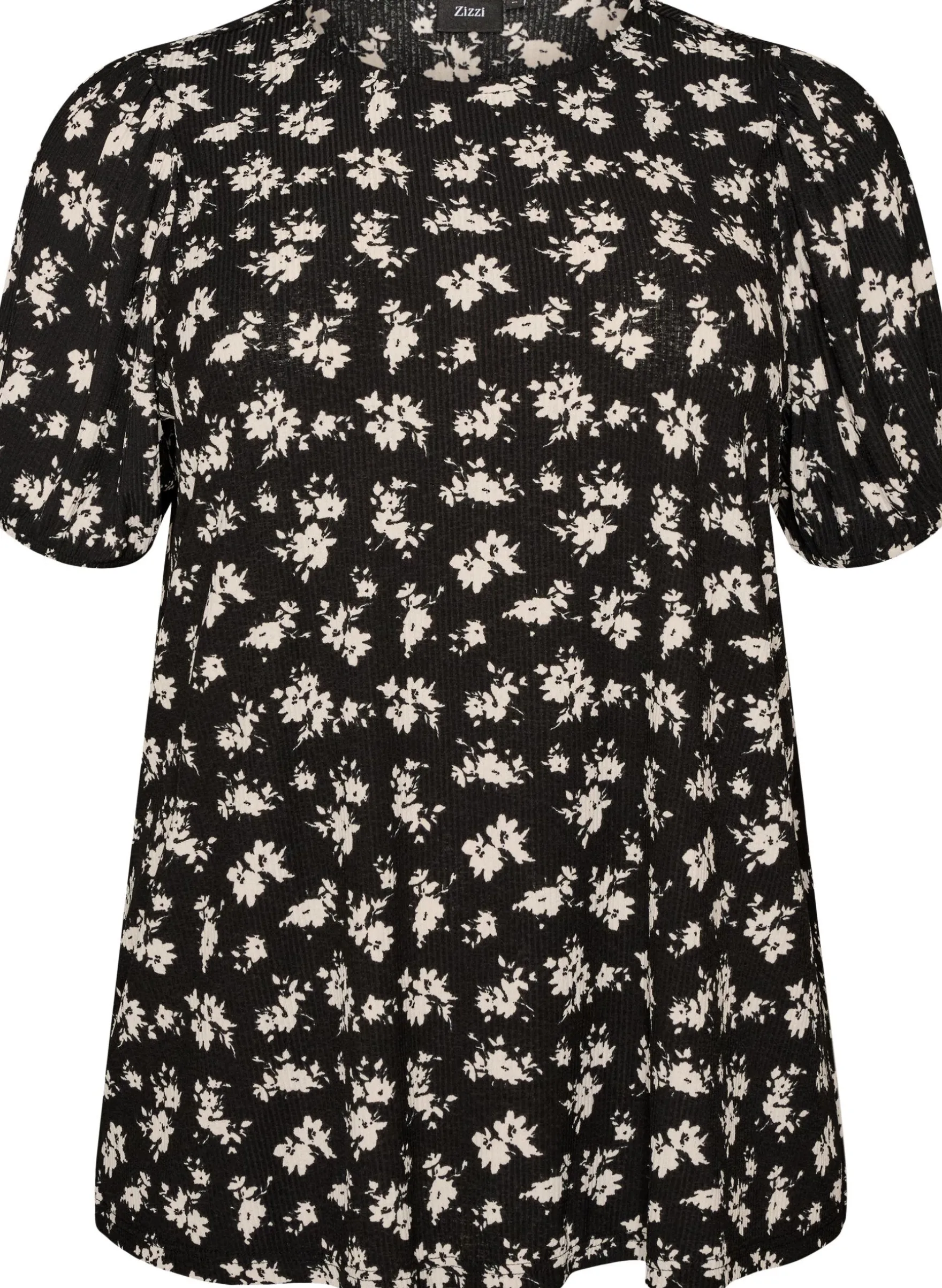 Bluse mit langen Ärmeln und geblümtem Print