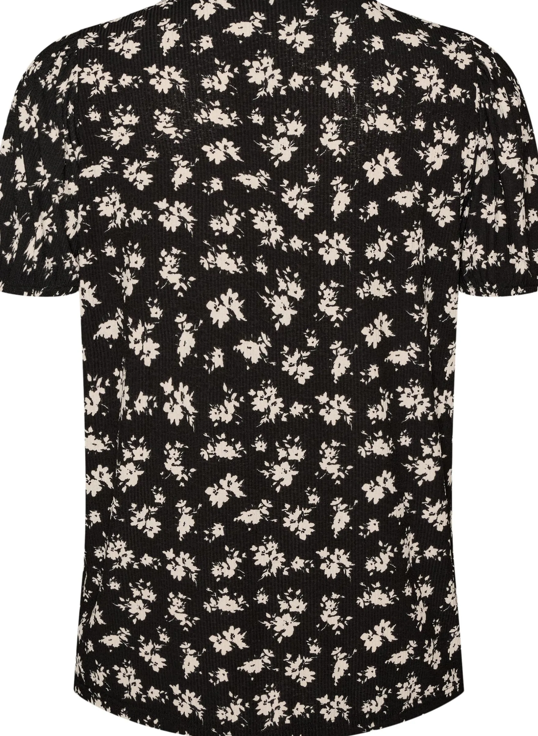 Bluse mit langen Ärmeln und geblümtem Print