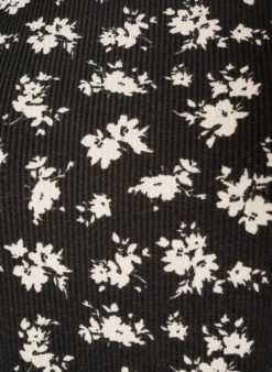 Bluse mit langen Ärmeln und geblümtem Print