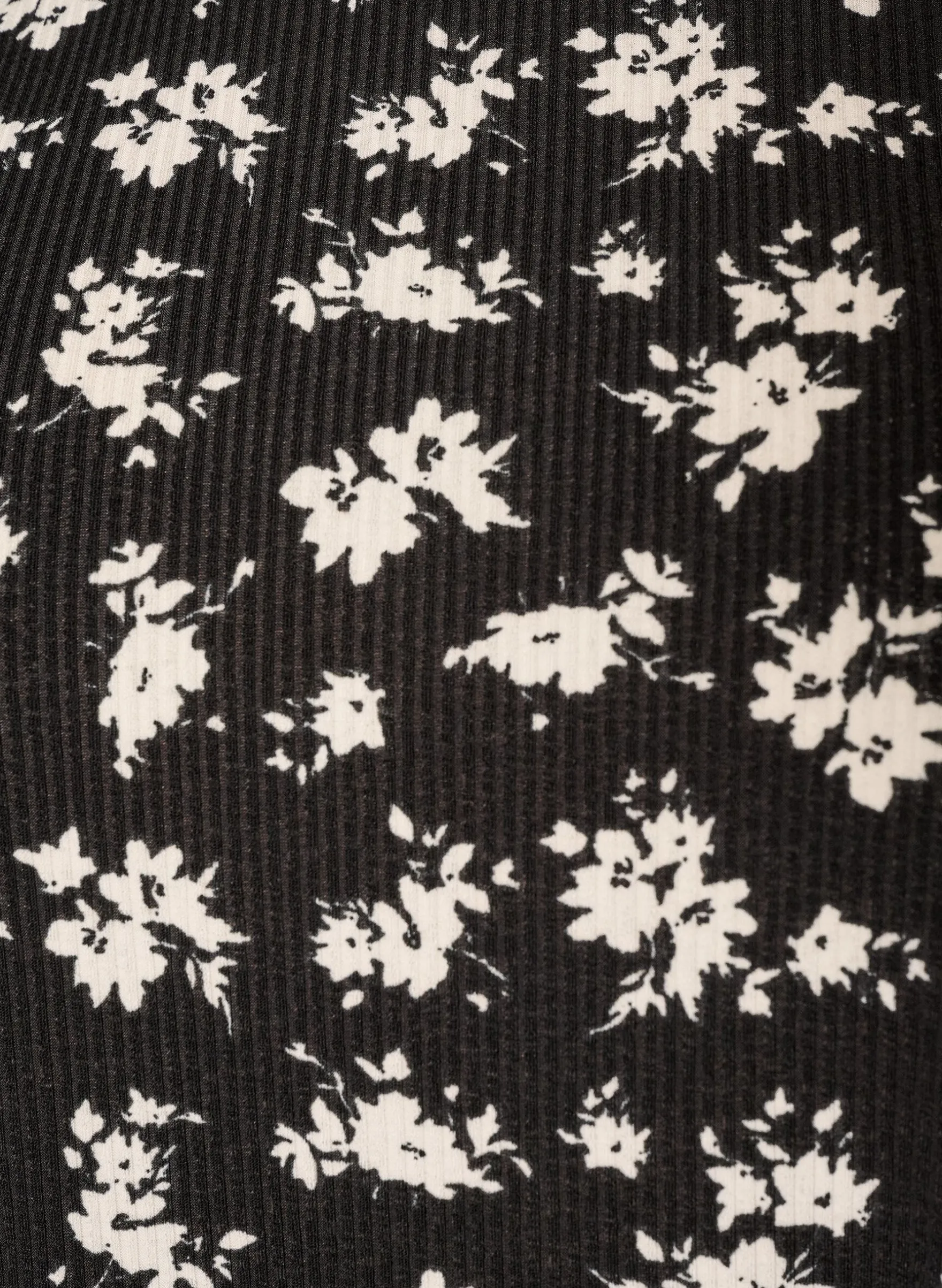 Bluse mit langen Ärmeln und geblümtem Print
