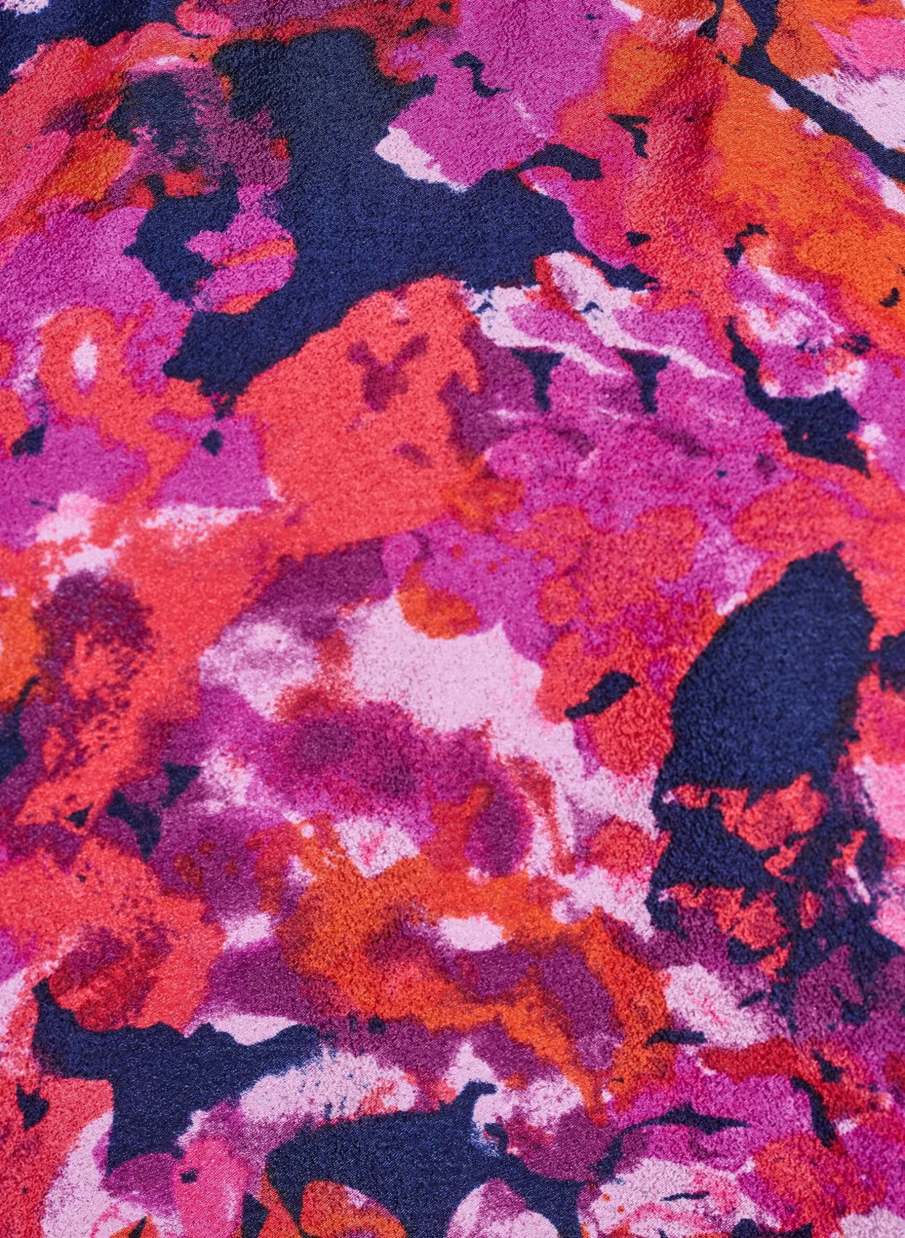 Bluse mit 1/2 Ärmeln und einem farbenfrohen Print