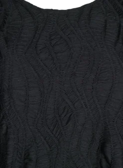 Bluse mit Struktur und 3/4-Ärmeln