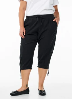Capri-Hose aus Baumwolle