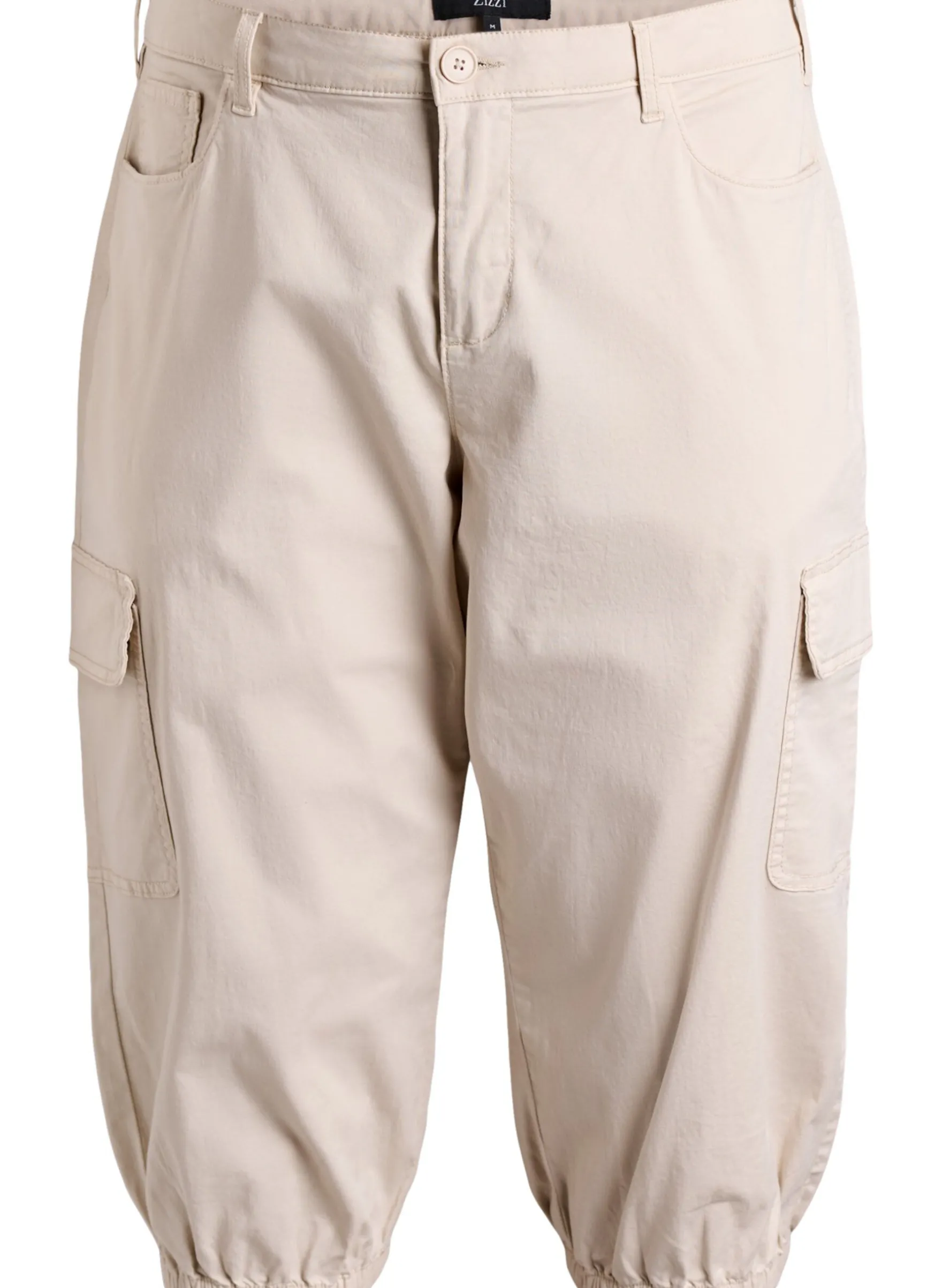 Cargo-Knickers mit hoher Taille