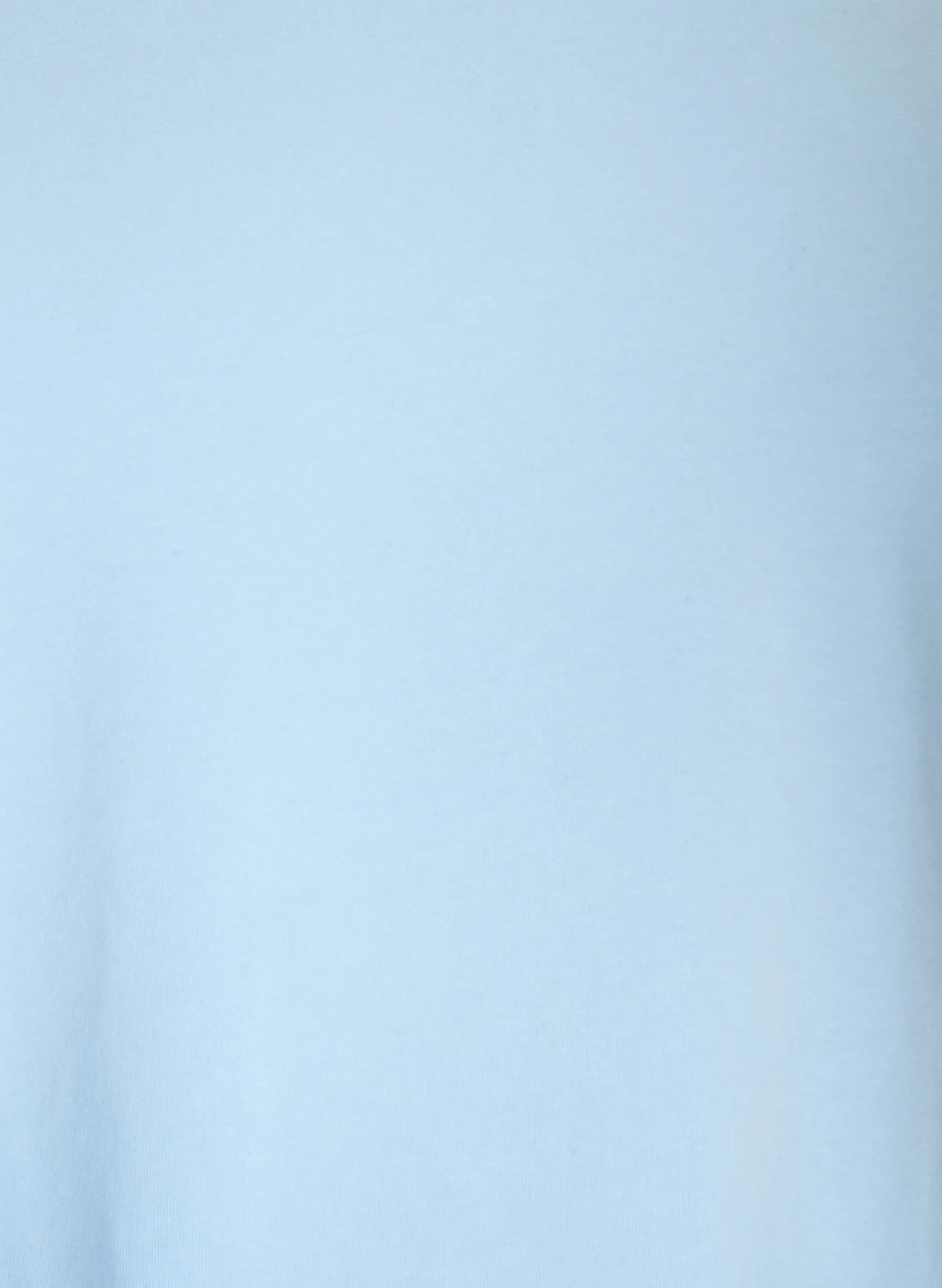 Einfarbiges basic T-Shirt aus Baumwolle