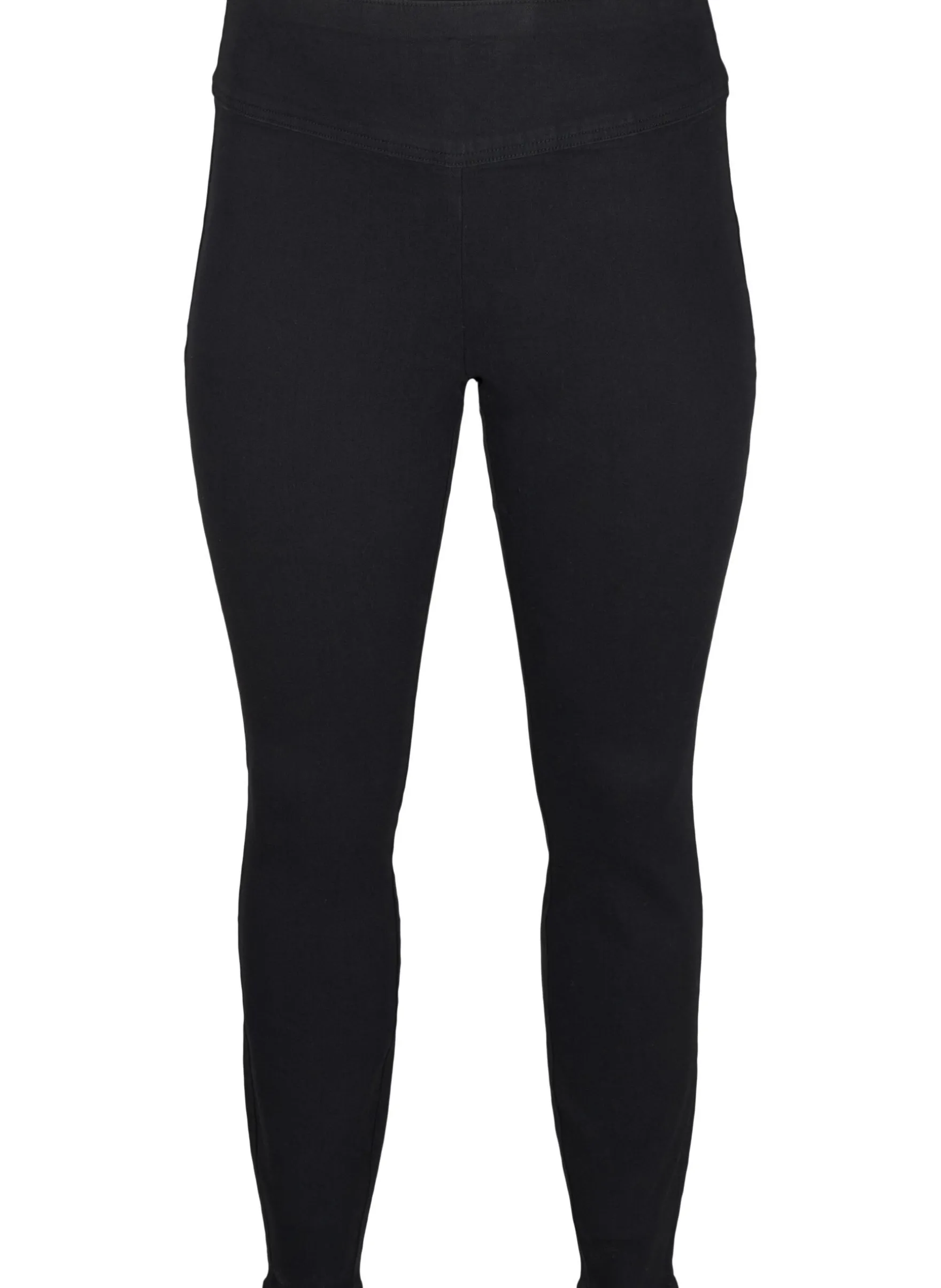 Elastische Jeggings mit hoher Taille