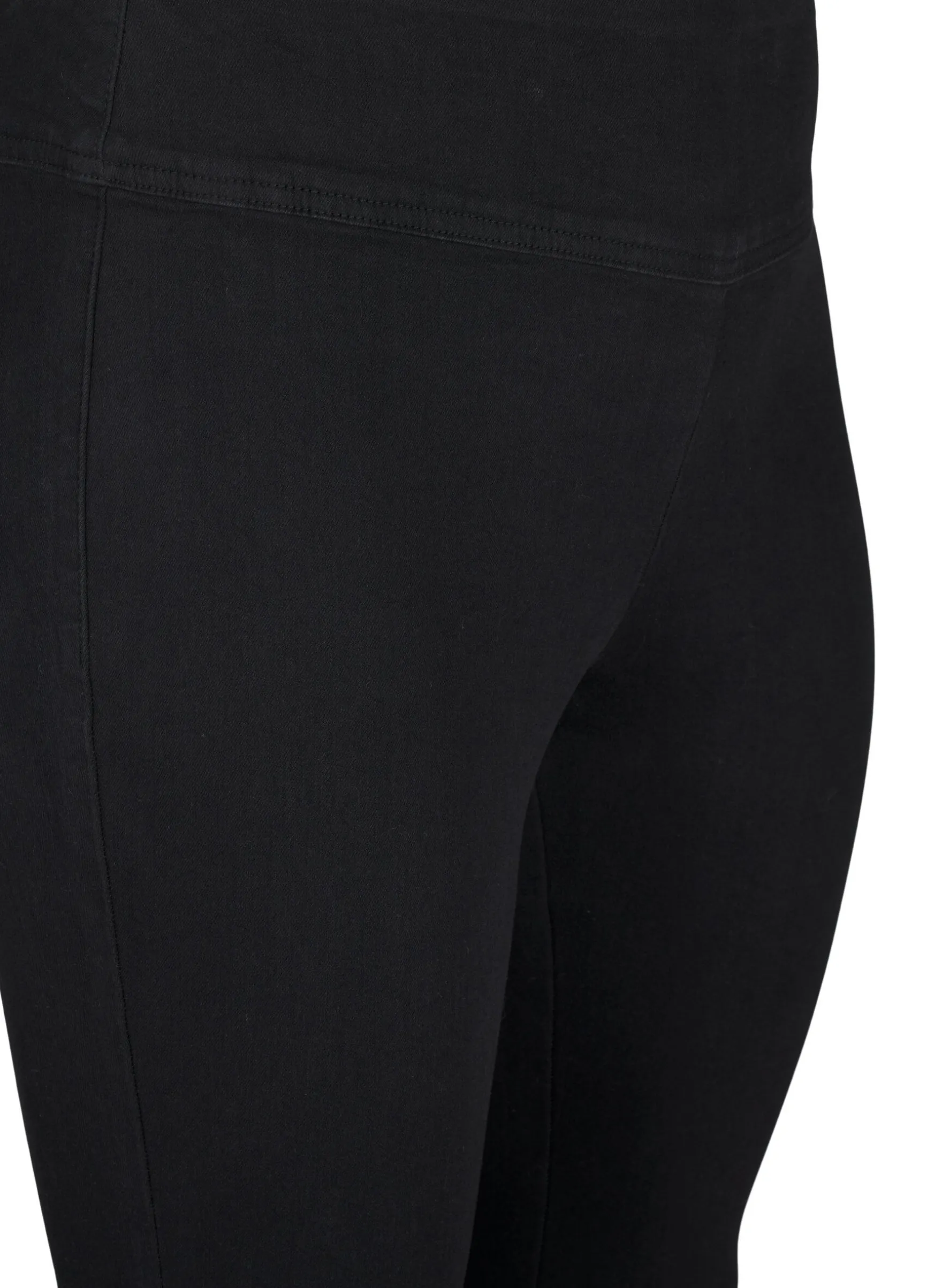 Elastische Jeggings mit hoher Taille