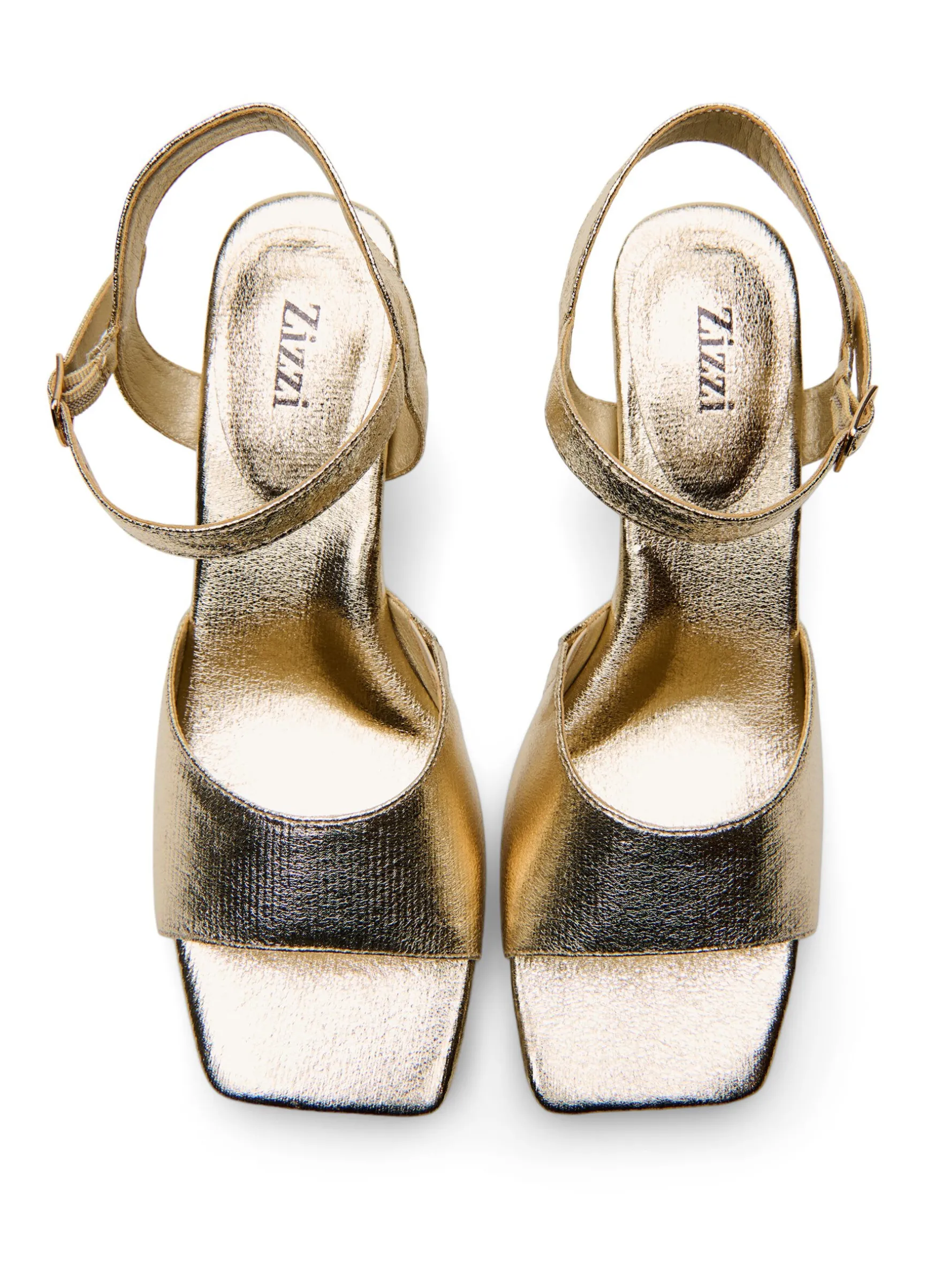 Extra Weite - Pumps mit offener Spitze und eckiger Zehenform