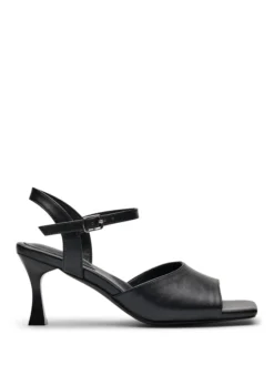 Extra Weite - Pumps mit offener Spitze und eckiger Zehenform
