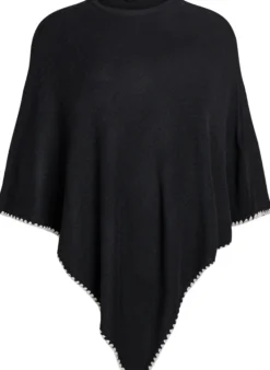 Feinstrickponcho
