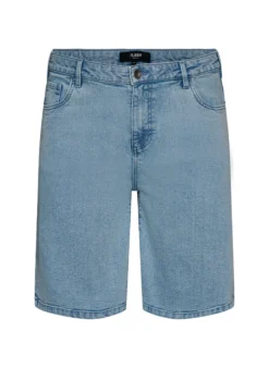 FLASH - Locker sitzende Jeansshorts mit hoher Taille