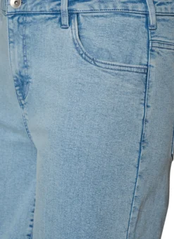 FLASH - Locker sitzende Jeansshorts mit hoher Taille