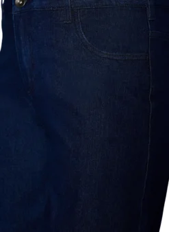 FLASH - Locker sitzende Jeansshorts mit hoher Taille