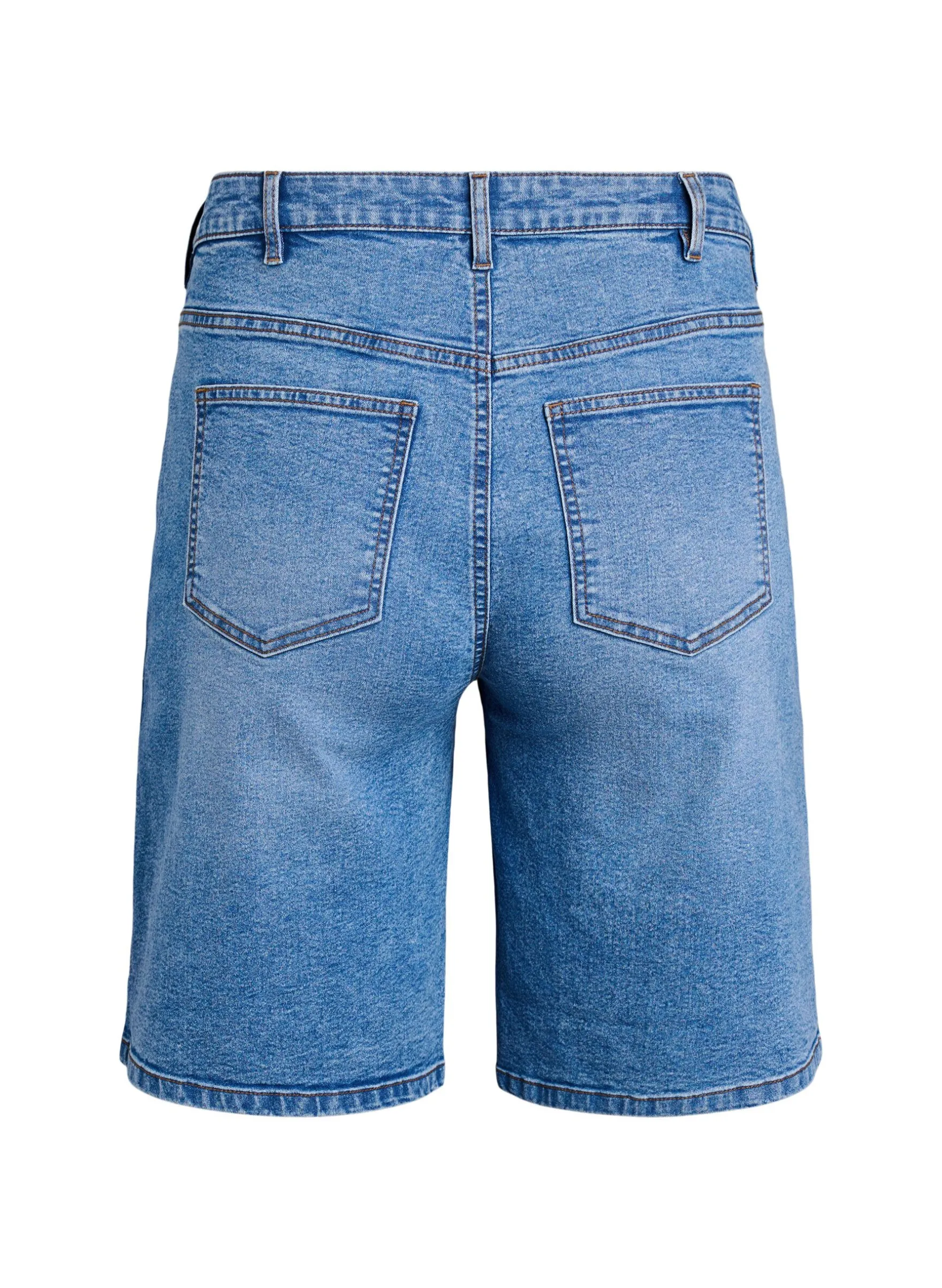 FLASH - Locker sitzende Jeansshorts mit hoher Taille
