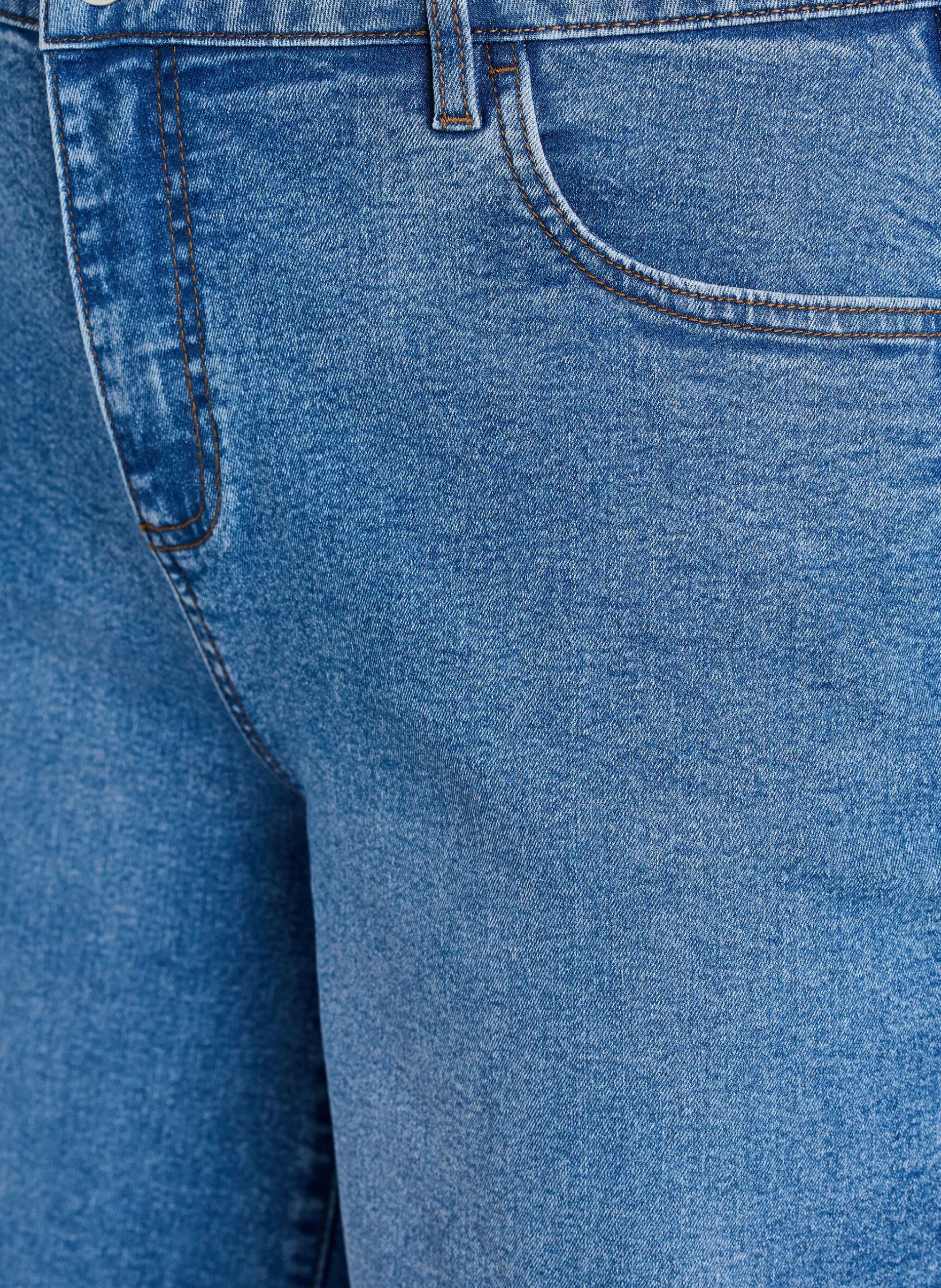 FLASH - Locker sitzende Jeansshorts mit hoher Taille