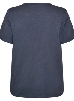 FLASH - T-Shirt mit Knopfleiste