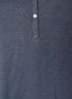 FLASH - T-Shirt mit Knopfleiste