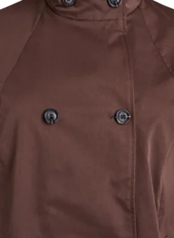 Frühlingsjacke aus wasserabweisendem Material mit A-Linie