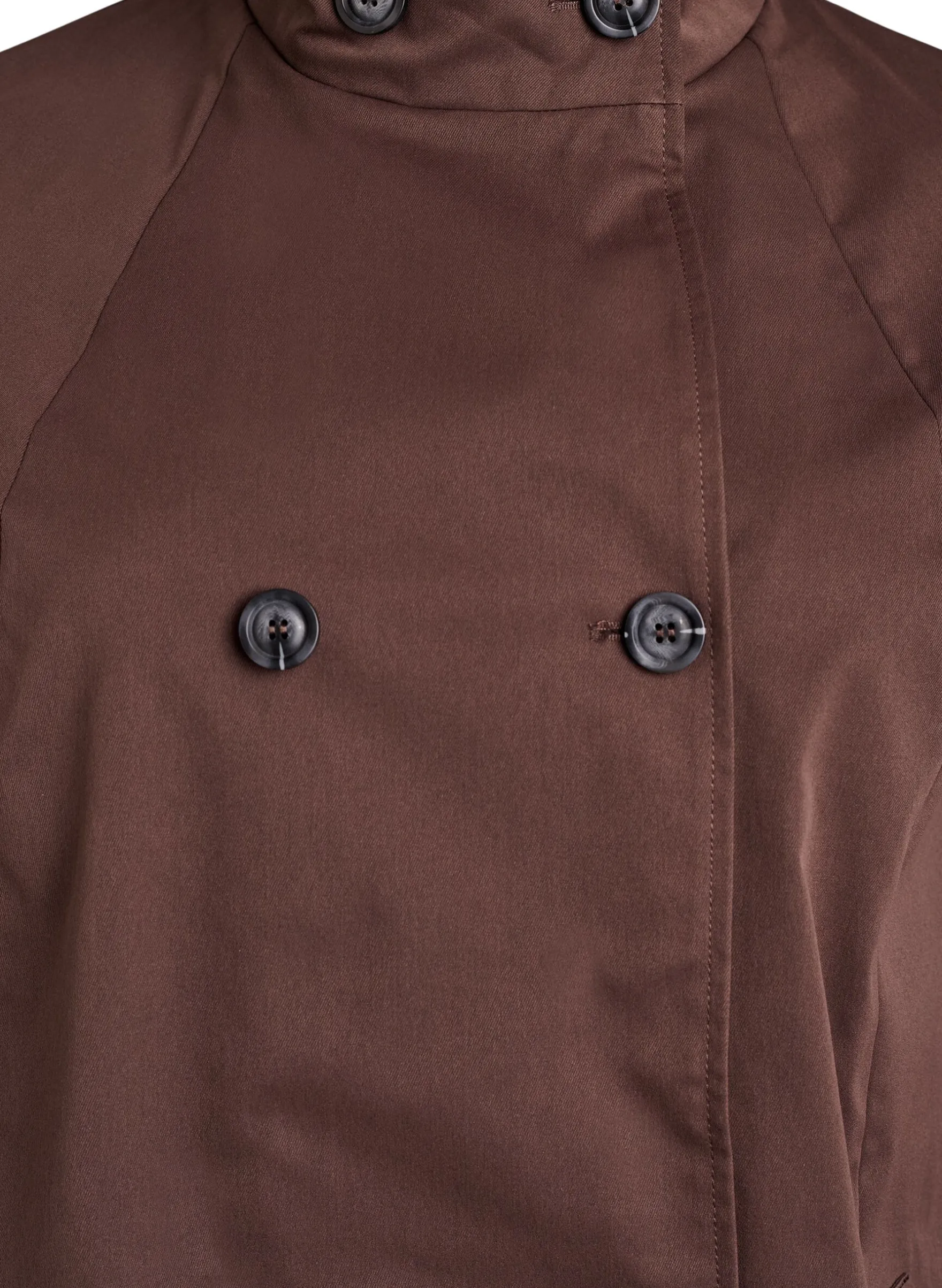 Frühlingsjacke aus wasserabweisendem Material mit A-Linie