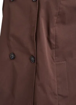 Frühlingsjacke aus wasserabweisendem Material mit A-Linie