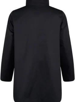 Frühlingsjacke aus wasserabweisendem Material mit A-Linie