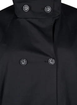 Frühlingsjacke aus wasserabweisendem Material mit A-Linie