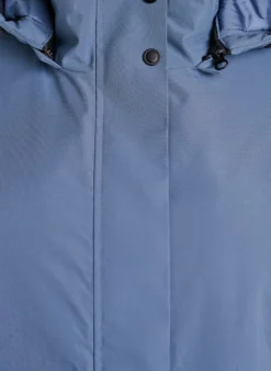 Funktionelle kurze Winterjacke mit Kapuze