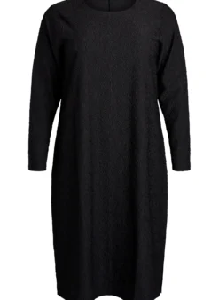 Geblümtes Kleid mit Muster und langen Ärmeln