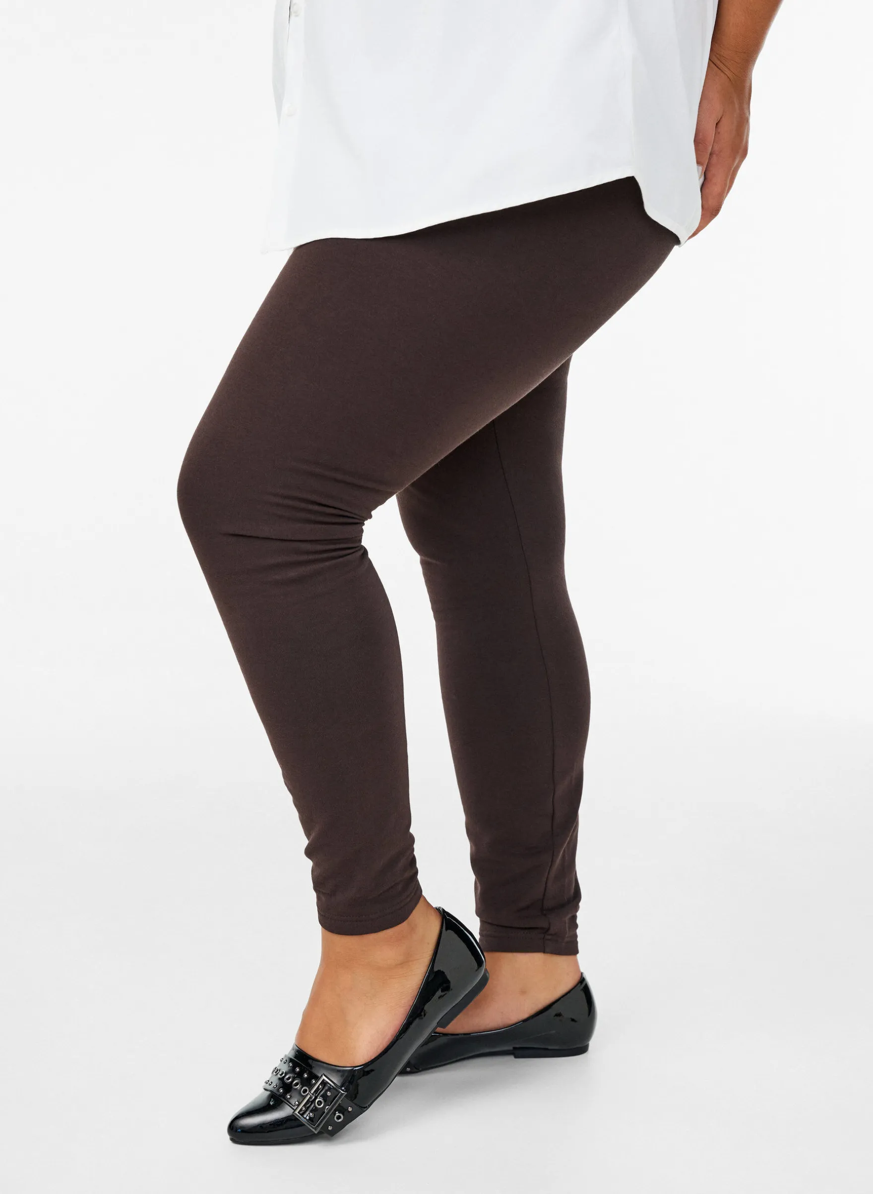 Gefütterte Baumwollleggings
