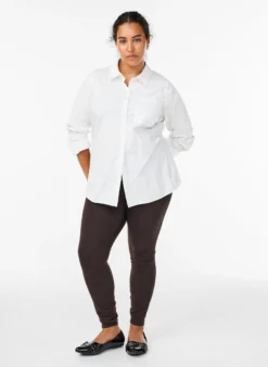 Gefütterte Baumwollleggings