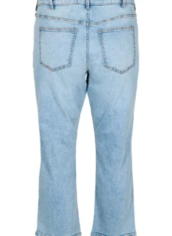 Gekürzte Vera Jeans mit Destroyed-Effekten