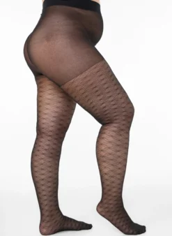 Gemusterte Strumpfhose 25 den