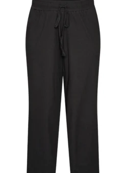 Gerippte Pyjamahose mit geraden Beinen