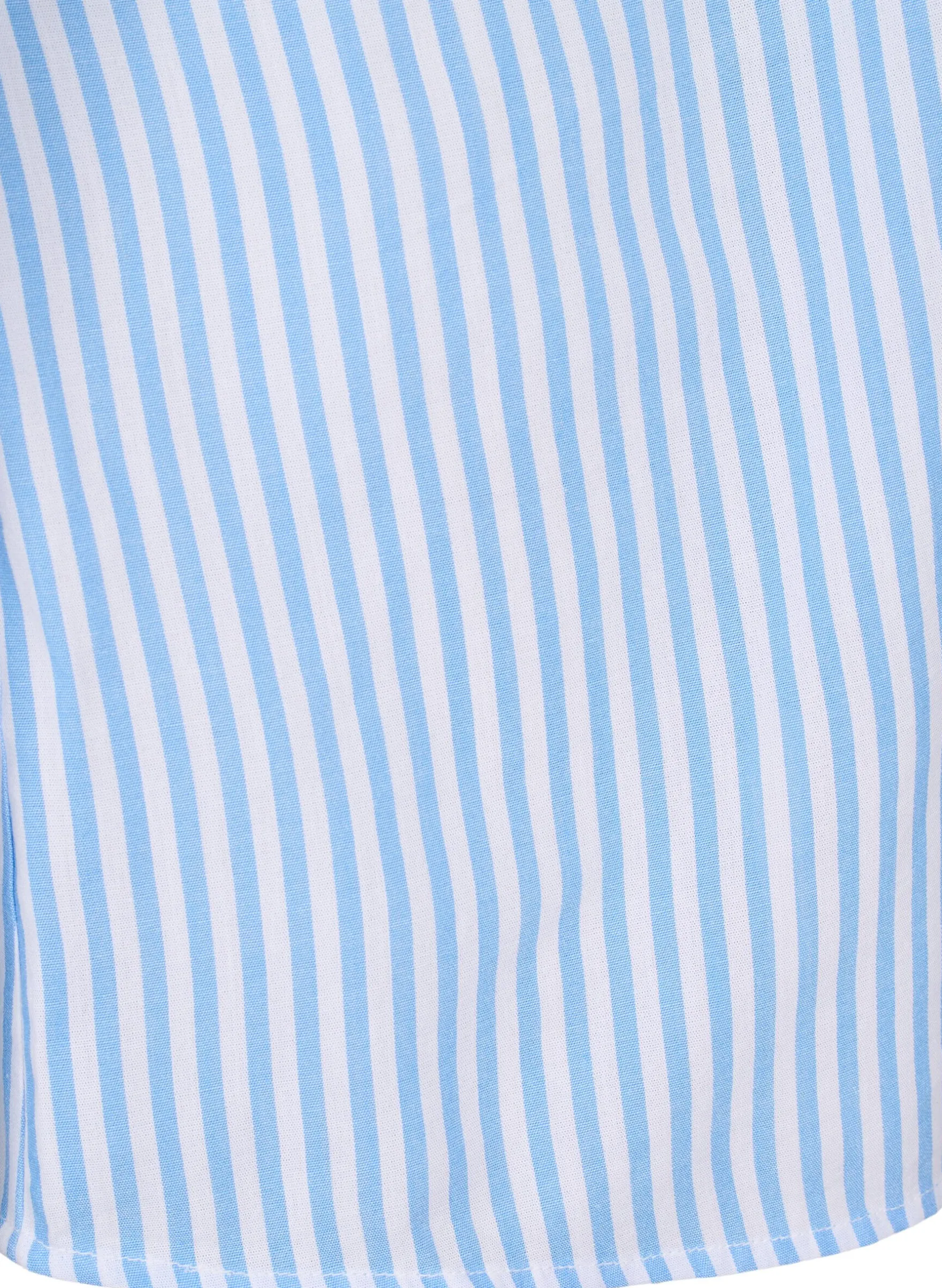 Gestreifte Bluse mit Bindedetail