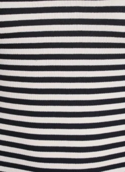 Gestreiftes Tanktop mit Rippenstruktur