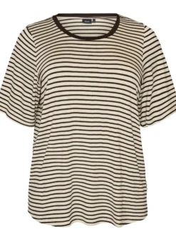 Gestreiftes T-Shirt aus TENCEL™ Lyocell