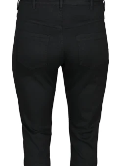 Hoch taillierte Amy Capri Jeans mit Super Slim Fit