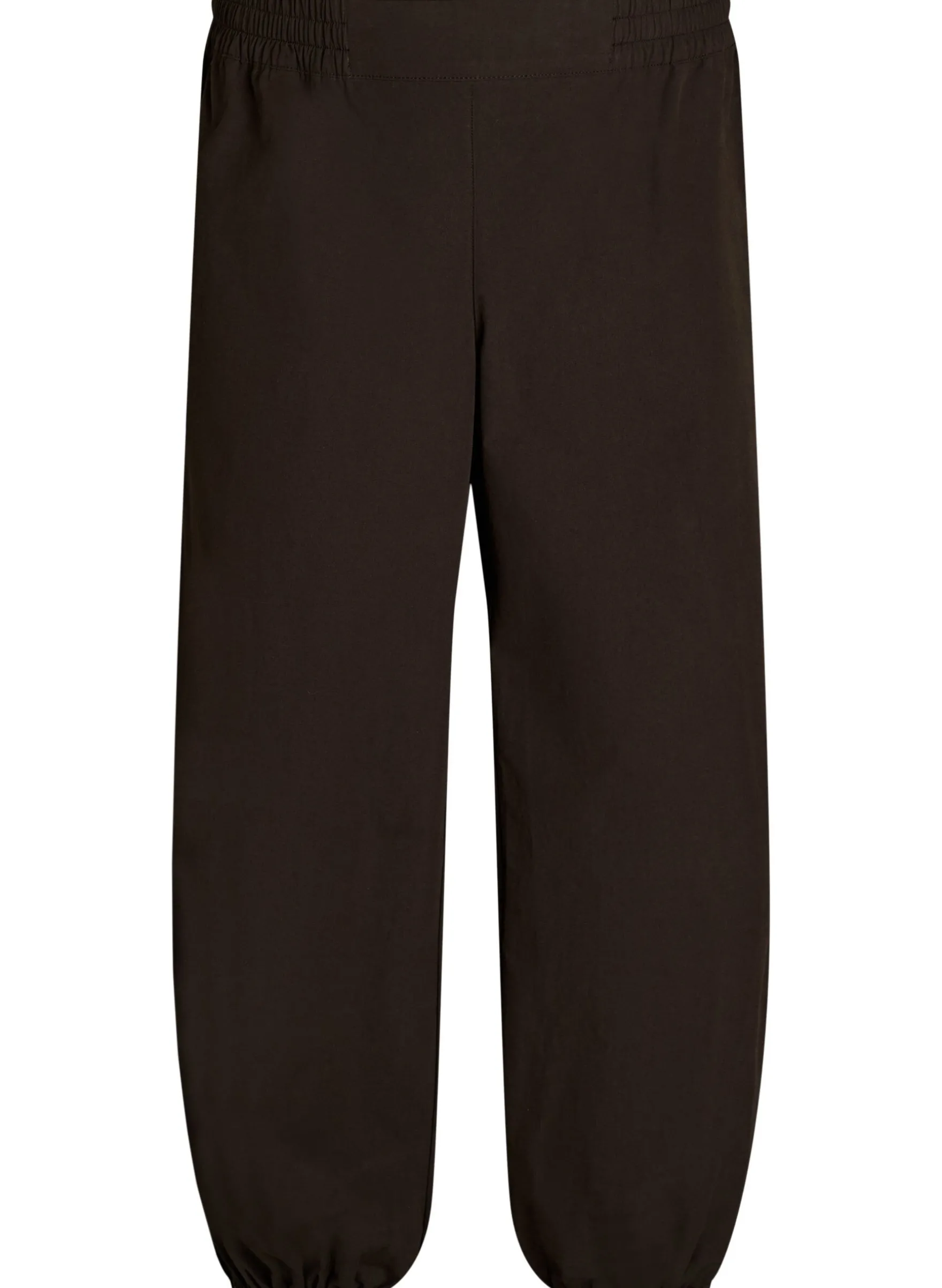 Hoch taillierte Ballonhose aus Baumwolle