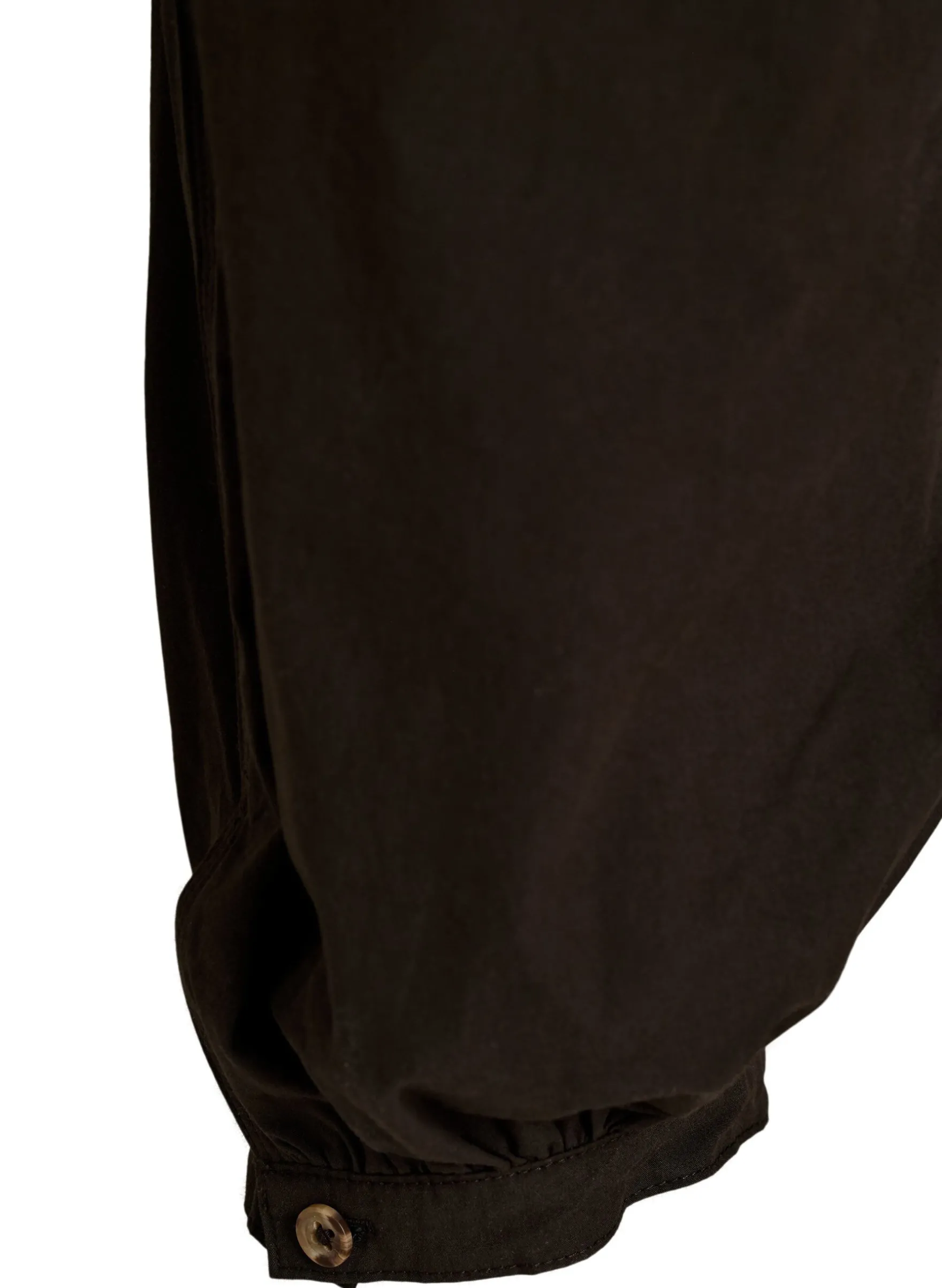 Hoch taillierte Ballonhose aus Baumwolle